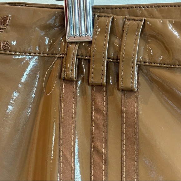 ADIDAS + IVY PARK Sz XL Latex Slim Fit Zipper No Pockets Unique Trouser  Pants - Picture 7 of 14